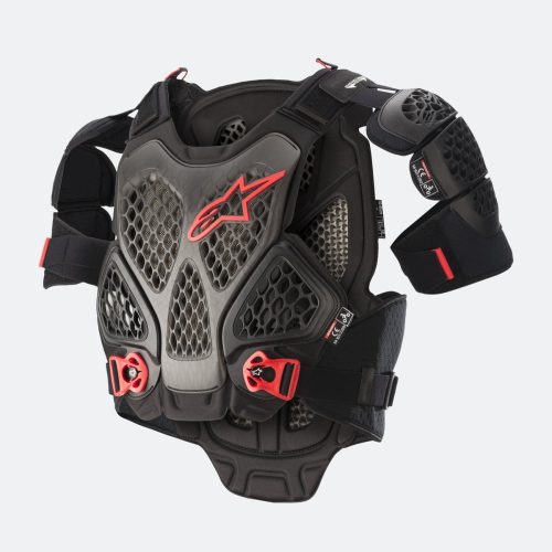 Alpinestars A-6 Chest Protector Black-Anthracite-Red