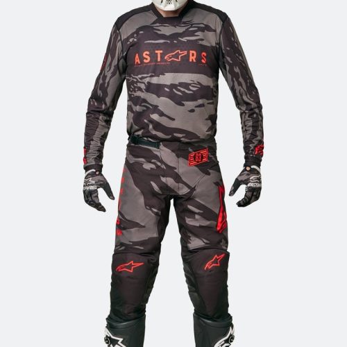 Alpinestars Racer Tactical MX Clothing Kit Black-Camo-Red