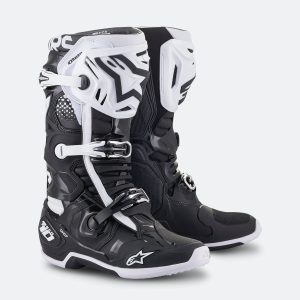 Alpinestars Tech 10 MX Boots Black-White