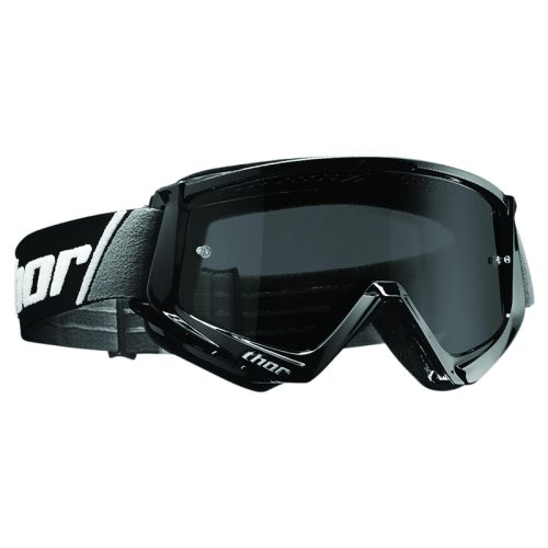 Thor Combat Sand Solid Goggle Black-White