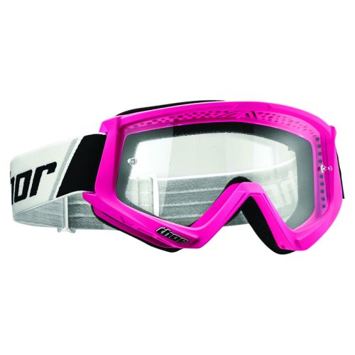 Thor Youth Combat Printed Goggle Flo Pink-Black