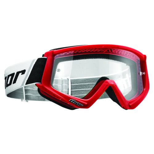 Thor Youth Combat Solid Goggle Red-Black