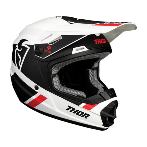 Thor Youth Sector Mips Split White-Black