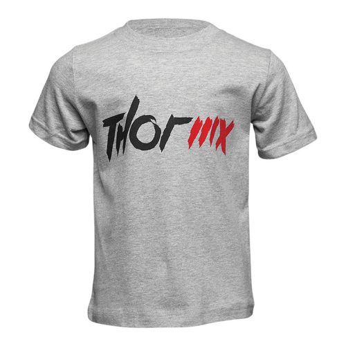 Thor Youth MX T-Shirt Heather Gray