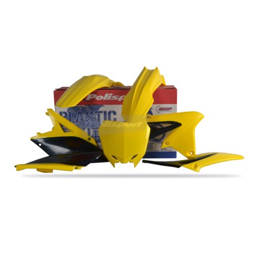 Plastic Kits Suzuki RMZ250 10-18 Yellow-Black