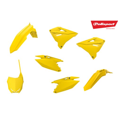 Plastic Kits Suzuki RM125-250 01-08 Yellow