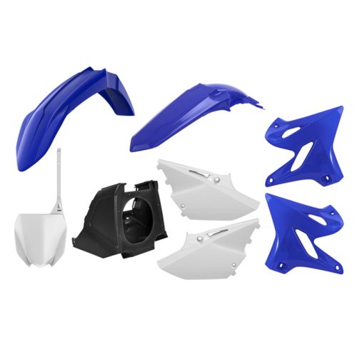 Plastic Kits Yamaha YZ125-250 02-14 White-Blue