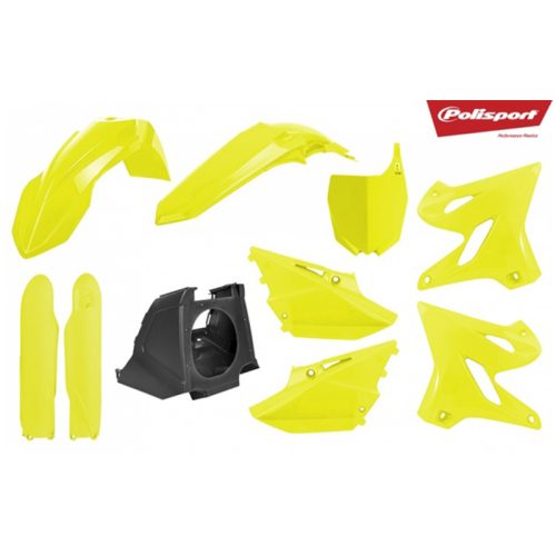Plastic Kits Yamaha YZ125-250 02-14 Fluo Yellow
