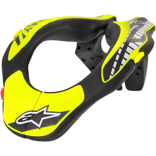 ALPINE STARS YOUTH NECK SUPPORT ONE SIZE (BLACK/YELLOW)