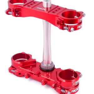 XTRIG ROCS Tech triple clamps red Honda CRF250R/450R