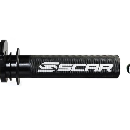 SCAR Throttle Tube Aluminium + Bearing  Black KTM