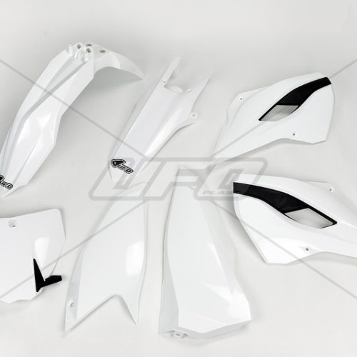 UFO Plastic Kit OEM Color (2014) White/Black Husqvarna