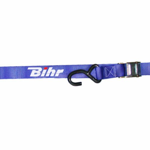 BIHR Hook Straps with Snap Bleu