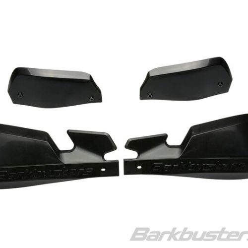 BARKBUSTERS VPS MX Handguard Plastic Set Only Black on Black with Deflector