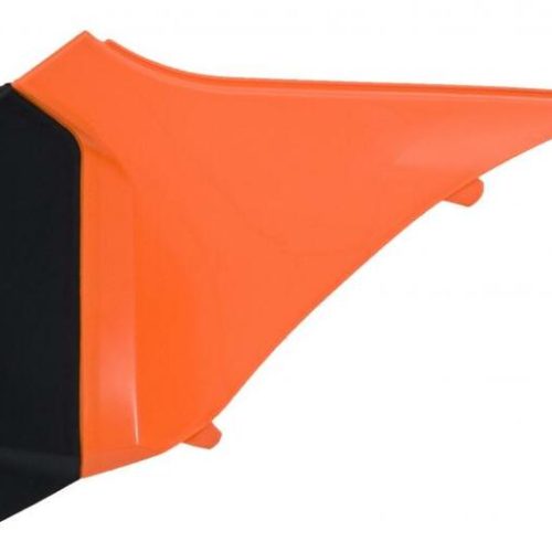 RACETECH Left Air Box Cover Orange/Black KTM