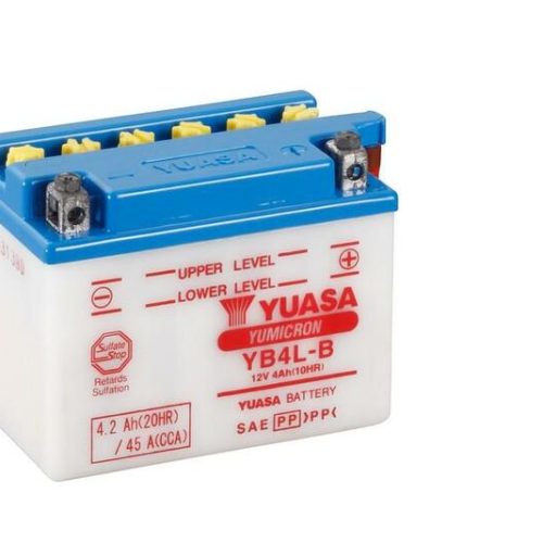 YUASA Battery Conventional with Acid Pack – YB4L-B