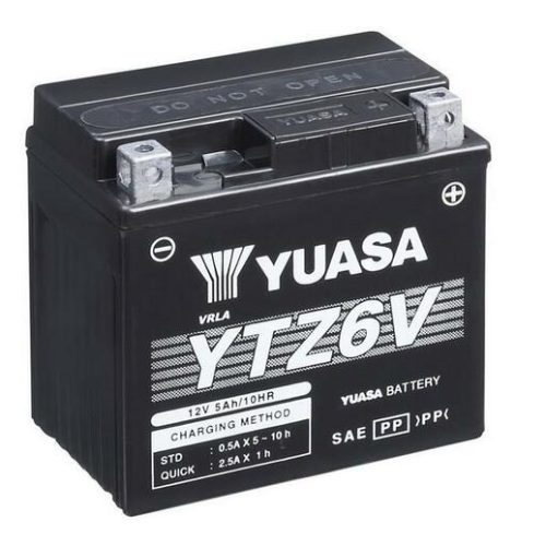 YUASA W/C Battery Maintenance Free with Acid Pack – YTZ6V