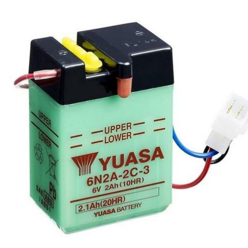 YUASA Battery Conventional without Acid Pack – 6N2A-2C-3