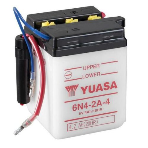YUASA Battery Conventional without Acid Pack – 6N4-2A-4