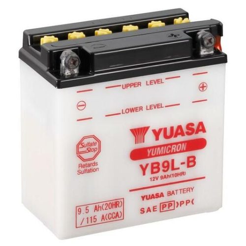 YUASA Battery Conventional without Acid Pack – YB9L-B