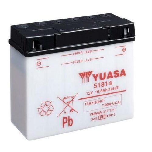 YUASA Battery Conventional without Acid Pack – 51814