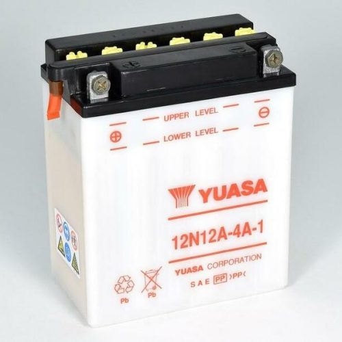 YUASA Battery Conventional without Acid Pack – 12N12A-4A-1