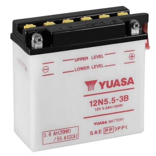 YUASA Battery Conventional without Acid Pack – 12N5.5-3B