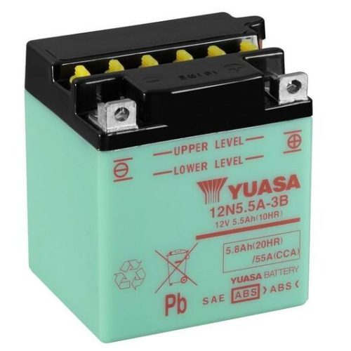 YUASA Battery Conventional without Acid Pack – 12N5.5A-3B