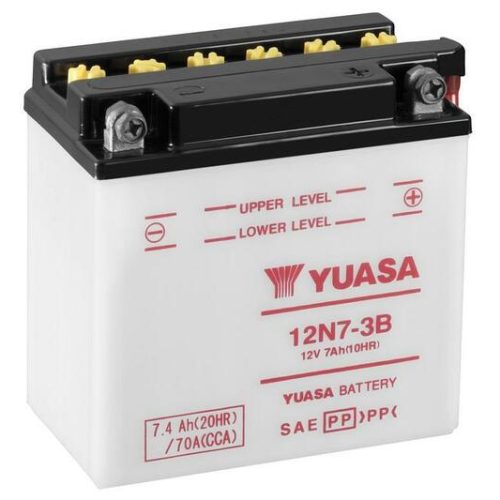YUASA Battery Conventional without Acid Pack – 12N7-3B