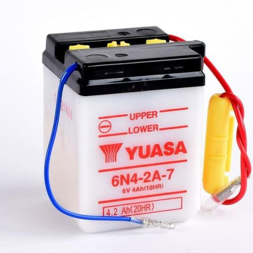 YUASA Battery Conventional without Acid Pack – 6N4-2A-7