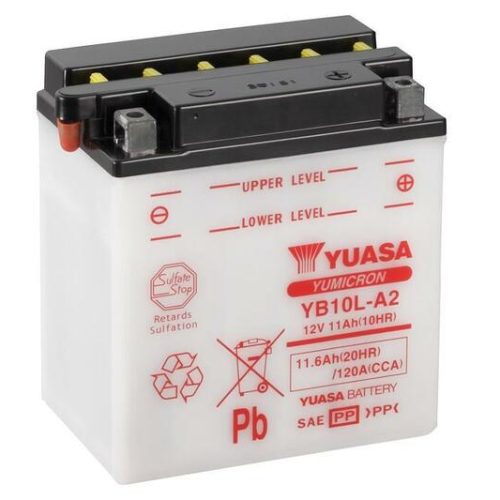 YUASA Battery Conventional without Acid Pack – YB10L-A2
