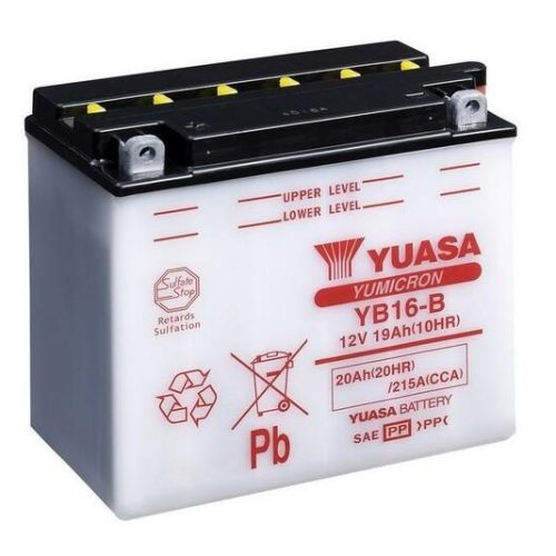 YUASA Battery Conventional without Acid Pack – YB16-B