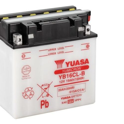 YUASA Battery Conventional without Acid Pack – YB16CL-B