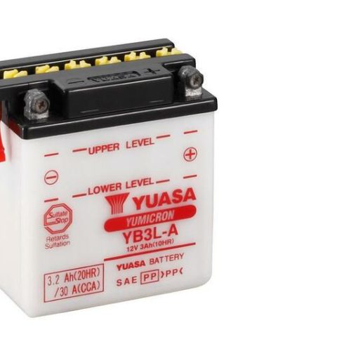 YUASA Battery Conventional without Acid Pack – YB3L-A