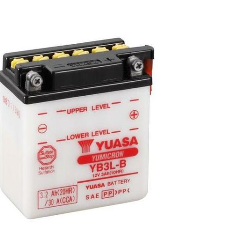 YUASA Battery Conventional without Acid Pack – YB3L-B