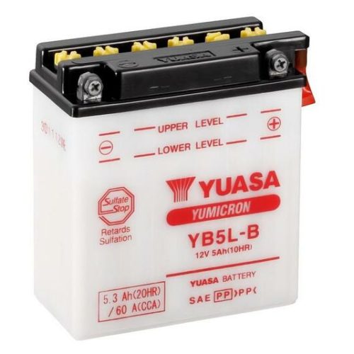 YUASA Battery Conventional without Acid Pack – YB5L-B