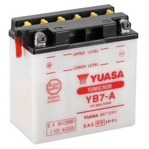YUASA Battery Conventional without Acid Pack – YB7-A