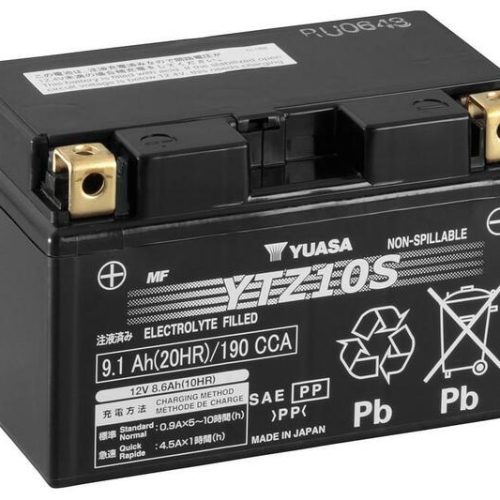 YUASA W/C Battery Maintenance Free Factory Activated – YTZ10S