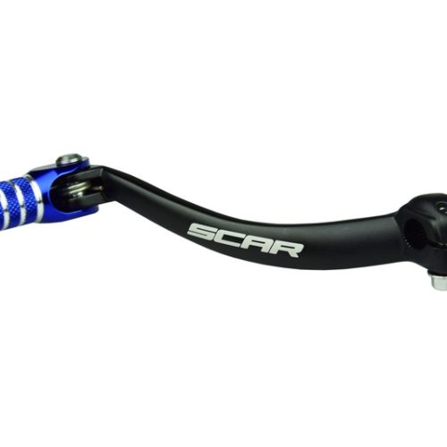 SCAR Shift Lever Matte Black/Blue Endpiece Yamaha YZ250F