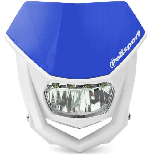 POLISPORT Halo LED Headlight Blue/White