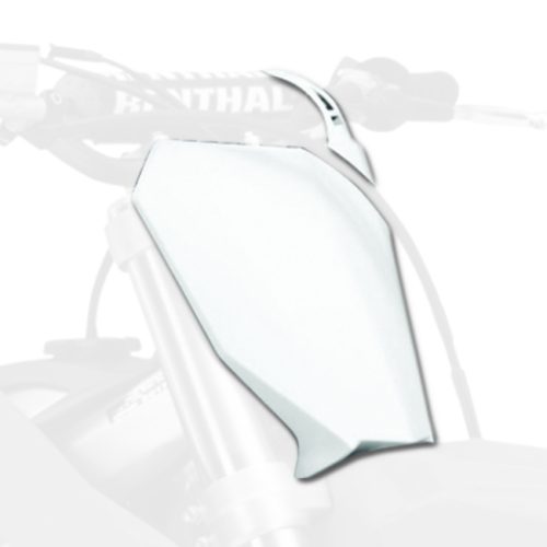 POLISPORT Front Number Plate White Honda CRF450R/RX