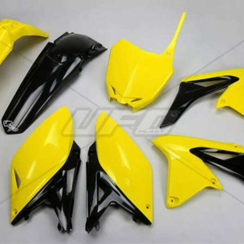 UFO Plastic Kit OEM Color (2014) Yellow/Black Suzuki RM-Z250