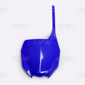 UFO Front Number Plate Blue Yamaha YZ450F