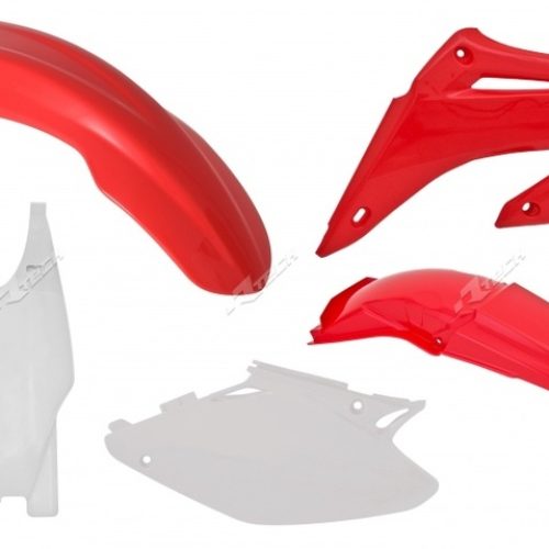RACETECH Plastic Kit OEM Color Red/White Honda CR125R/250R