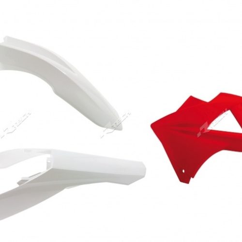 RACETECH Plastic Kit OEM Color White/Red Gas Gas EC125/250/300/450 FSR