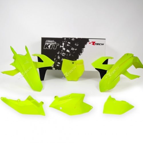 RACETECH Plastic Kit Neon Yellow/Black KTM
