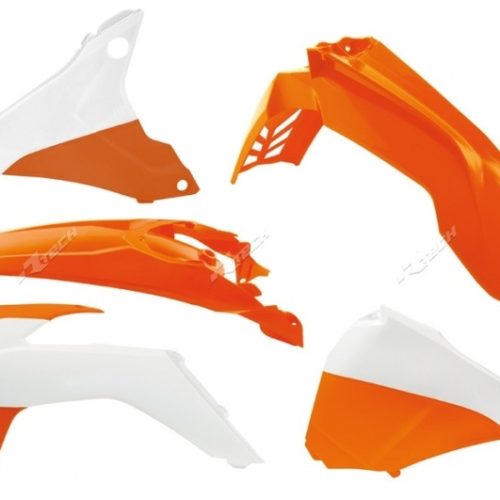 RACETECH Plastic Kit OEM Color (15-16) Orange/White KTM