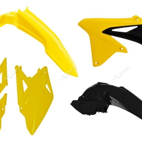 RACETECH Plastic Kit OEM Color Yellow/White Suzuki RMX450Z