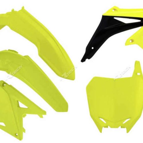 RACETECH Plastic Kit Neon Yellow Suzuki RM-Z250