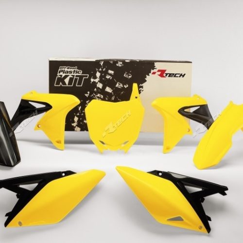 RACETECH Plastic Kit OEM Colour (14-16) Yellow/Black Suzuki RM-Z250
